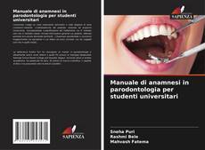 Buchcover von Manuale di anamnesi in parodontologia per studenti universitari