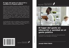 Bookcover of El lugar del gasto en educación y sanidad en el gasto público