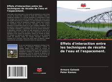 Bookcover of Effets d'interaction entre les techniques de récolte de l'eau et l'espacement.
