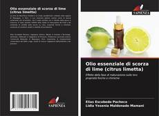 Capa do livro de Olio essenziale di scorza di lime (citrus limetta) 