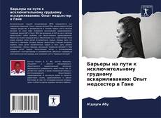 Capa do livro de Барьеры на пути к исключительному грудному вскармливанию: Опыт медсестер в Гане 