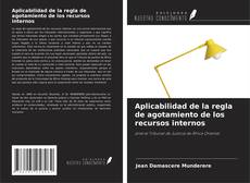 Copertina di Aplicabilidad de la regla de agotamiento de los recursos internos