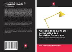 Bookcover of Aplicabilidade da Regra de Exaustão dos Remédios Domésticos