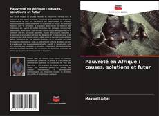 Pauvreté en Afrique : causes, solutions et futur kitap kapağı