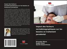 Buchcover von Impact des facteurs sociodémographiques sur les besoins en traitement parodontal