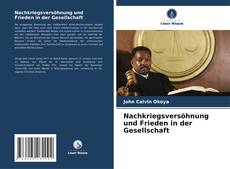 Bookcover of Nachkriegsversöhnung und Frieden in der Gesellschaft