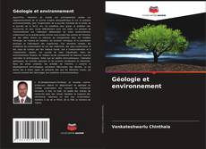 Couverture de Géologie et environnement