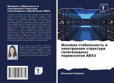 Buchcover von Фазовая стабильность и электронная структура галогенидных перовскитов ABX3