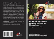 Buchcover von Iniziative digitali del governo indiano per l'istruzione