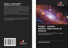Buchcover von Religio - modulo politico. Operazione di sistema