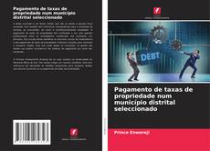Bookcover of Pagamento de taxas de propriedade num município distrital seleccionado