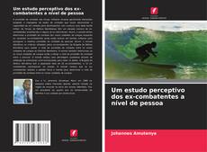 Portada del libro de Um estudo perceptivo dos ex-combatentes a nível de pessoa