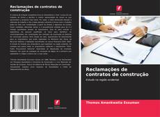 Обложка Reclamações de contratos de construção