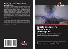 Scuole di pensiero filosofiche e psicologiche kitap kapağı