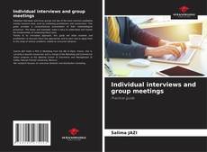 Buchcover von Individual interviews and group meetings