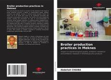 Copertina di Broiler production practices in Meknes