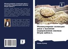 Молекулярная селекция риса с высоким содержанием железа Oryza sativa L kitap kapağı