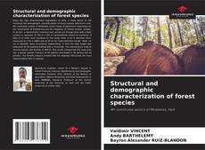 Copertina di Structural and demographic characterization of forest species