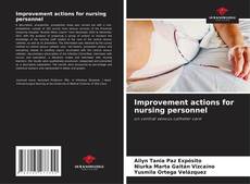 Copertina di Improvement actions for nursing personnel