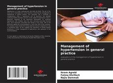 Couverture de Management of hypertension in general practice