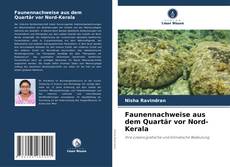 Capa do livro de Faunennachweise aus dem Quartär vor Nord-Kerala 