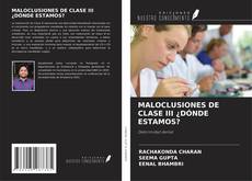 MALOCLUSIONES DE CLASE III ¿DÓNDE ESTAMOS?的封面