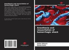 Buchcover von Anesthesia and resuscitation of hemorrhagic shock