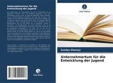 Bookcover of Unternehmertum für die Entwicklung der Jugend