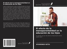 El efecto de la monoparentalidad en la educación de los hijos的封面
