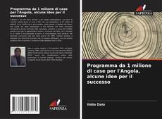 Bookcover of Programma da 1 milione di case per l'Angola, alcune idee per il successo