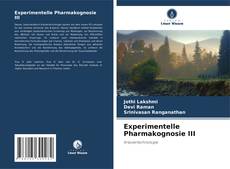 Couverture de Experimentelle Pharmakognosie III