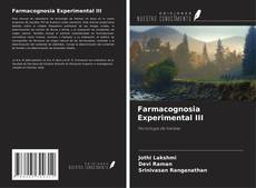 Buchcover von Farmacognosia Experimental III