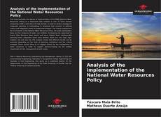 Analysis of the implementation of the National Water Resources Policy kitap kapağı