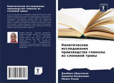 Bookcover of Кинетические исследования производства глюкозы из слоновой травы