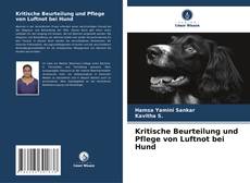 Обложка Kritische Beurteilung und Pflege von Luftnot bei Hund