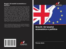 Portada del libro de Brexit: Un'analisi economica e politica