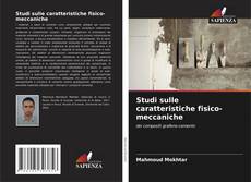 Couverture de Studi sulle caratteristiche fisico-meccaniche