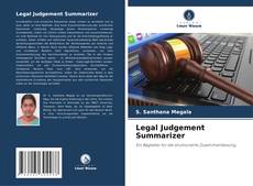 Legal Judgement Summarizer kitap kapağı