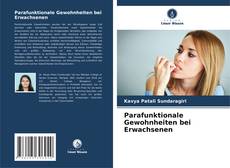 Bookcover of Parafunktionale Gewohnheiten bei Erwachsenen
