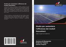 Buchcover von Studio per aumentare l'efficienza dei moduli fotovoltaici