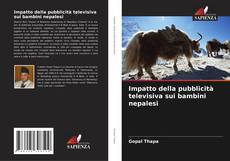 Capa do livro de Impatto della pubblicità televisiva sui bambini nepalesi 