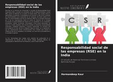 Bookcover of Responsabilidad social de las empresas (RSE) en la India