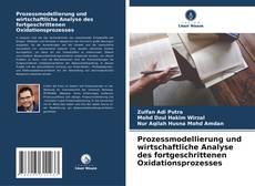 Buchcover von Prozessmodellierung und wirtschaftliche Analyse des fortgeschrittenen Oxidationsprozesses