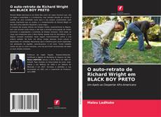 O auto-retrato de Richard Wright em BLACK BOY PRETO kitap kapağı