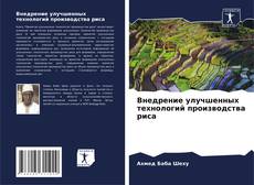 Bookcover of Внедрение улучшенных технологий производства риса