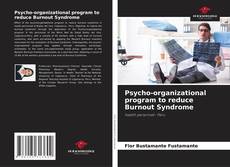 Capa do livro de Psycho-organizational program to reduce Burnout Syndrome 