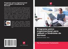 Portada del libro de Programa psico-organizacional para reduzir a Síndrome de Burnout