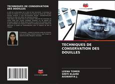 Copertina di TECHNIQUES DE CONSERVATION DES DOUILLES