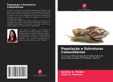 Capa do livro de População e Estruturas Comunitárias 