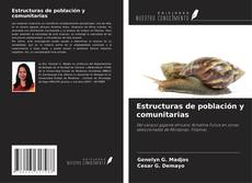Buchcover von Estructuras de población y comunitarias